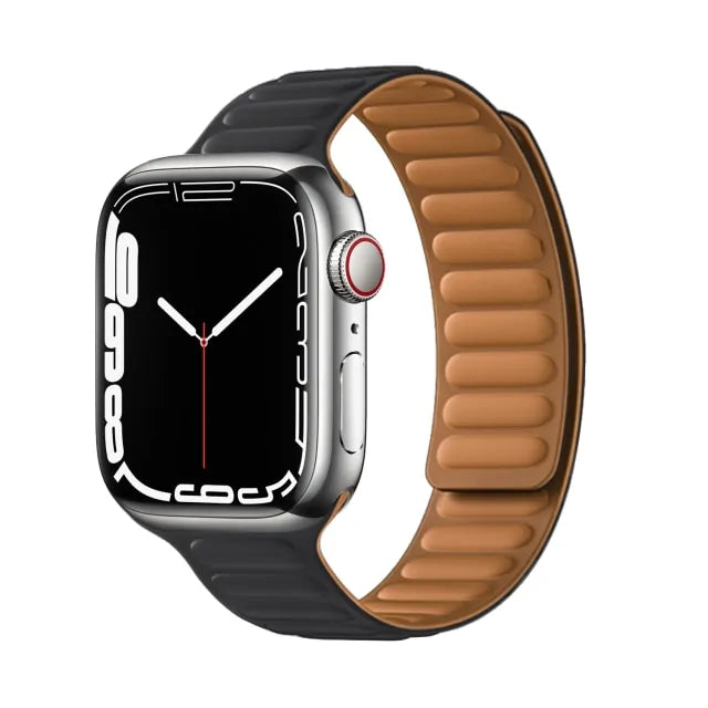 Leather Link Magnetic Loop Bracelet iWatch Series