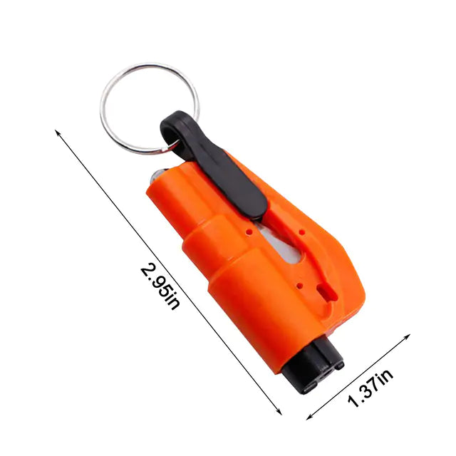 Car Safety Hammer Keychain