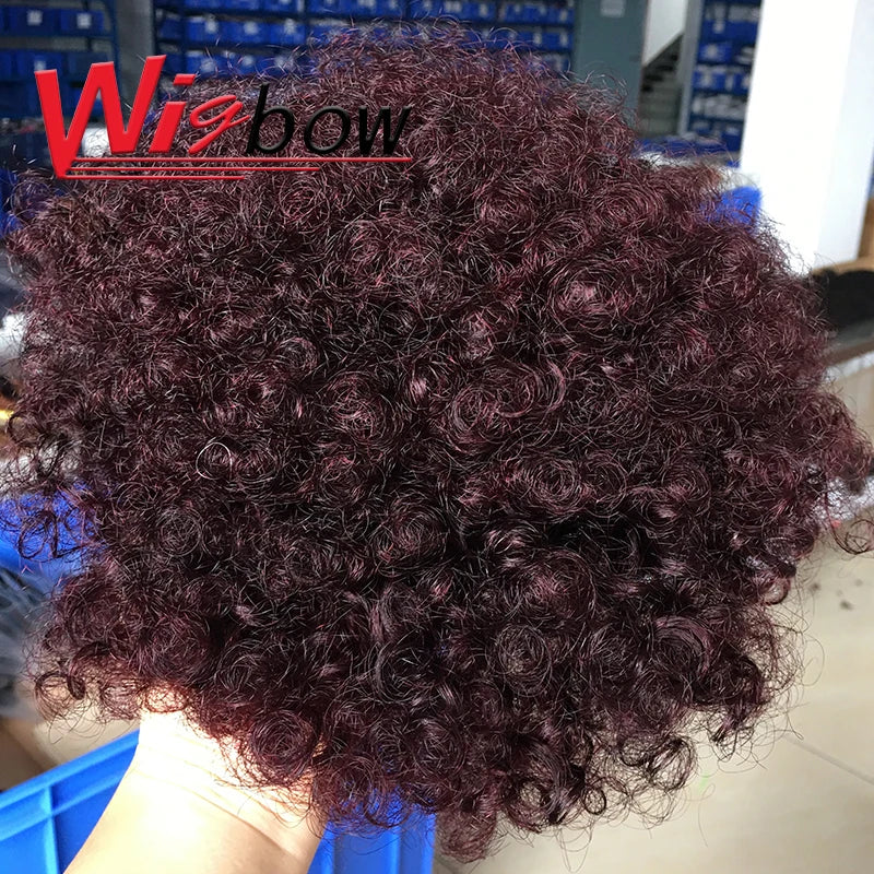 Monglian Afro Kinky Curly Ponytail Human Hair Ponytail For Black Women Drawstring Ponytail Puff Kinky Curly Ponytail Wigs Wigbow