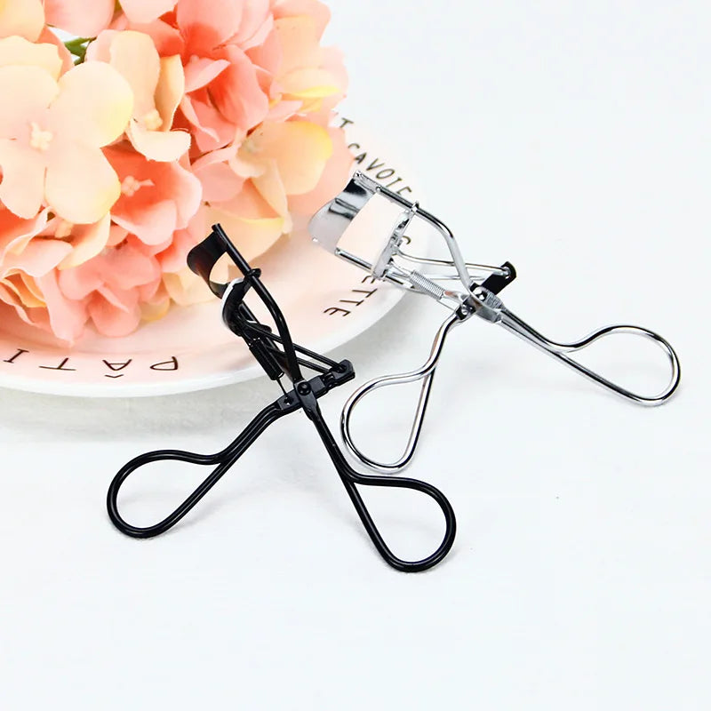 Spring Eyelash Curler Auxiliary Clamp Clips Practice Makeup Tools Eyelashes Tweezers For Curved Eyelash Women Essential products