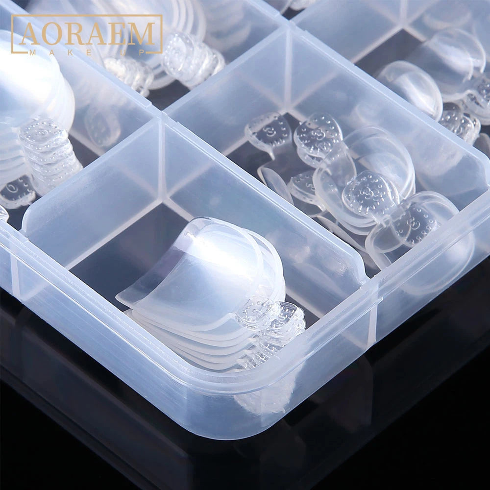 AORAEM 120/240Pcs Toe Nails Clear Acrylic False Foot Nail Tips Natural Artificial Pedicure Manicure Tool Supply