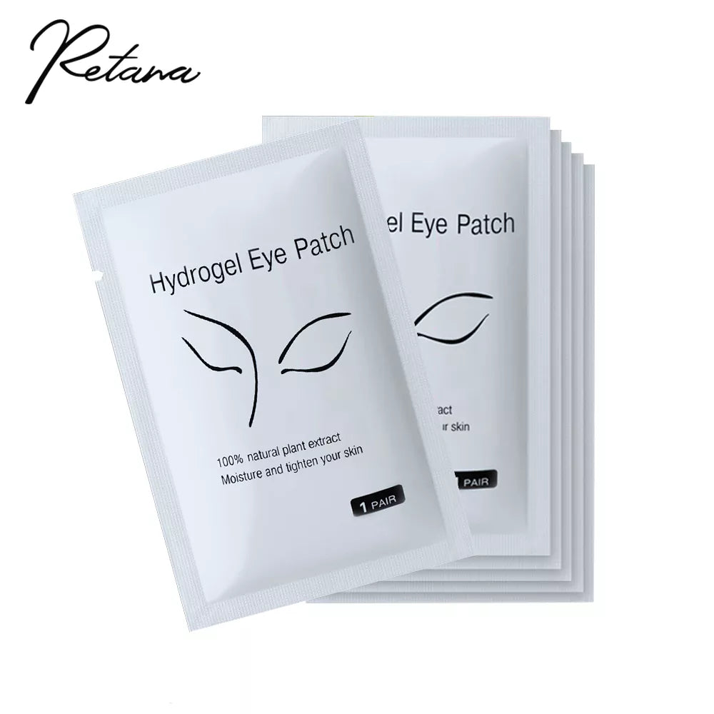 20/50/100 Pairs Eye Pad Eyelash Pad Gel Patch Patch Grafted Under The Eyelashes For False Eyelash Extension Paper Sticker Makeup