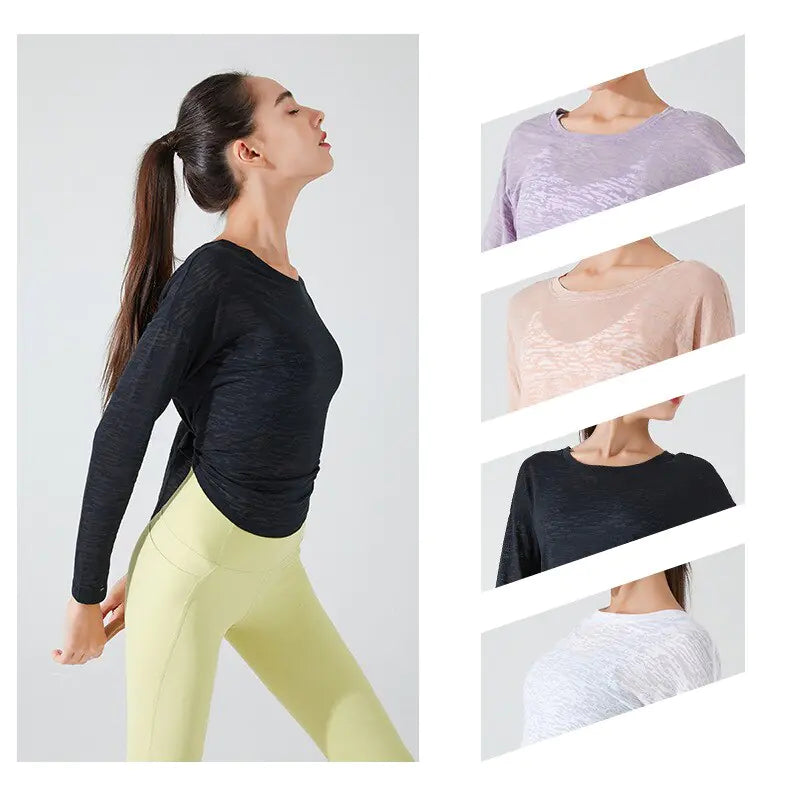 Fitness Loose Sportswear Blouse