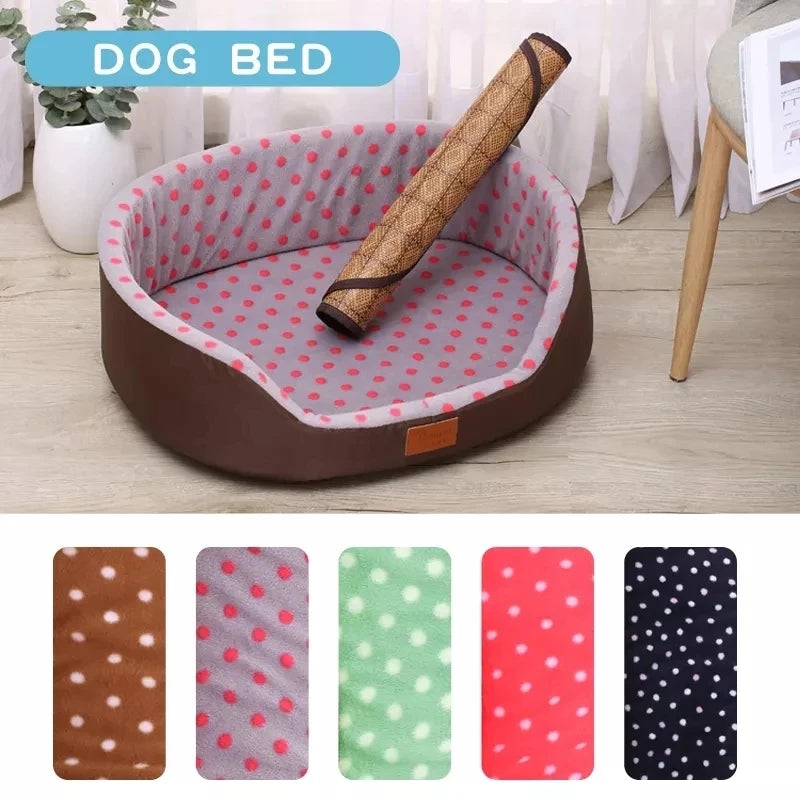 Dog Bed Soft Sofa Kennel Sleeping Beds Comfortable Blanket Puppy Breathable Durable Cushion for Small Medium Dogs Pet Supplies