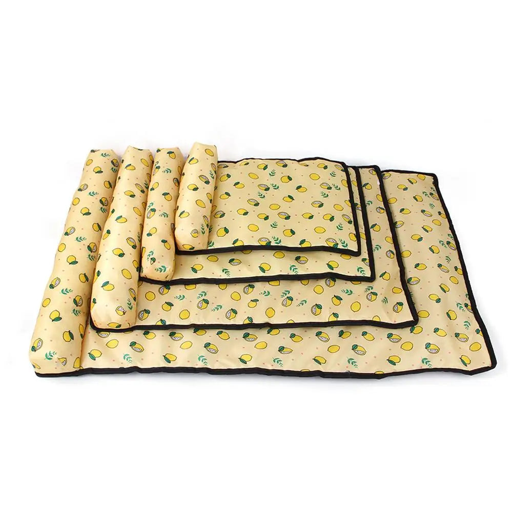 Dog Mat Cooling Summer Pad Mat for Dogs Cat Blanket Sofa Breathable Pet Dog Bed Washable for Small Large Dogs Dog Accessories