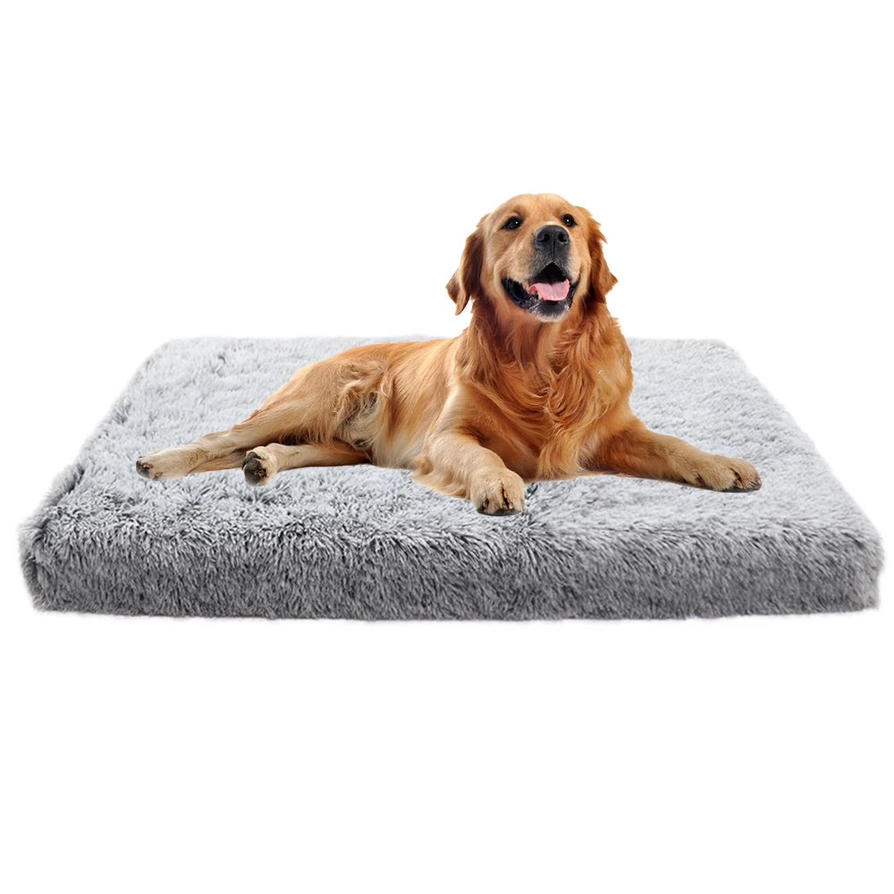 Dog Bed Mats Vip Washable Large Dog Sofa Bed Portable Pet Kennel Fleece Plush House Full Size Sleep Protector Product Dog Bed