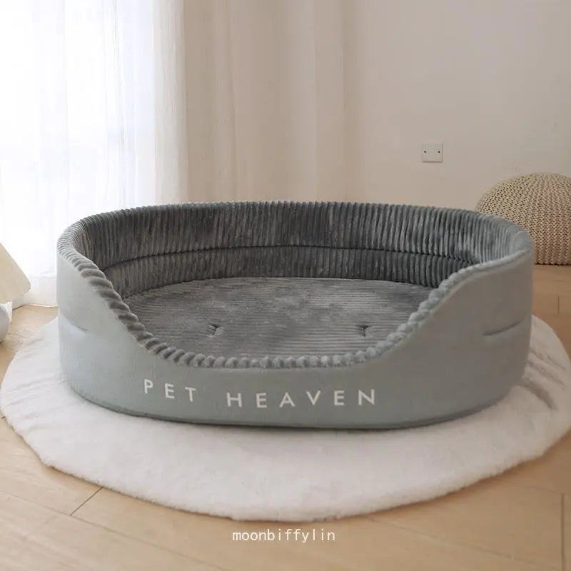 Double Sided Dog Bed Big Size Extra Large Dogs House Sofa Kennel Soft Fleece Pet Dog Cat Warm Bed S-L pet accessories