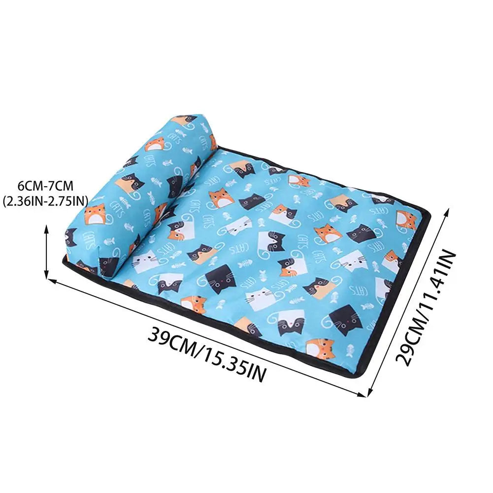 Dog Mat Cooling Summer Pad Mat for Dogs Cat Blanket Sofa Breathable Pet Dog Bed Washable for Small Large Dogs Dog Accessories