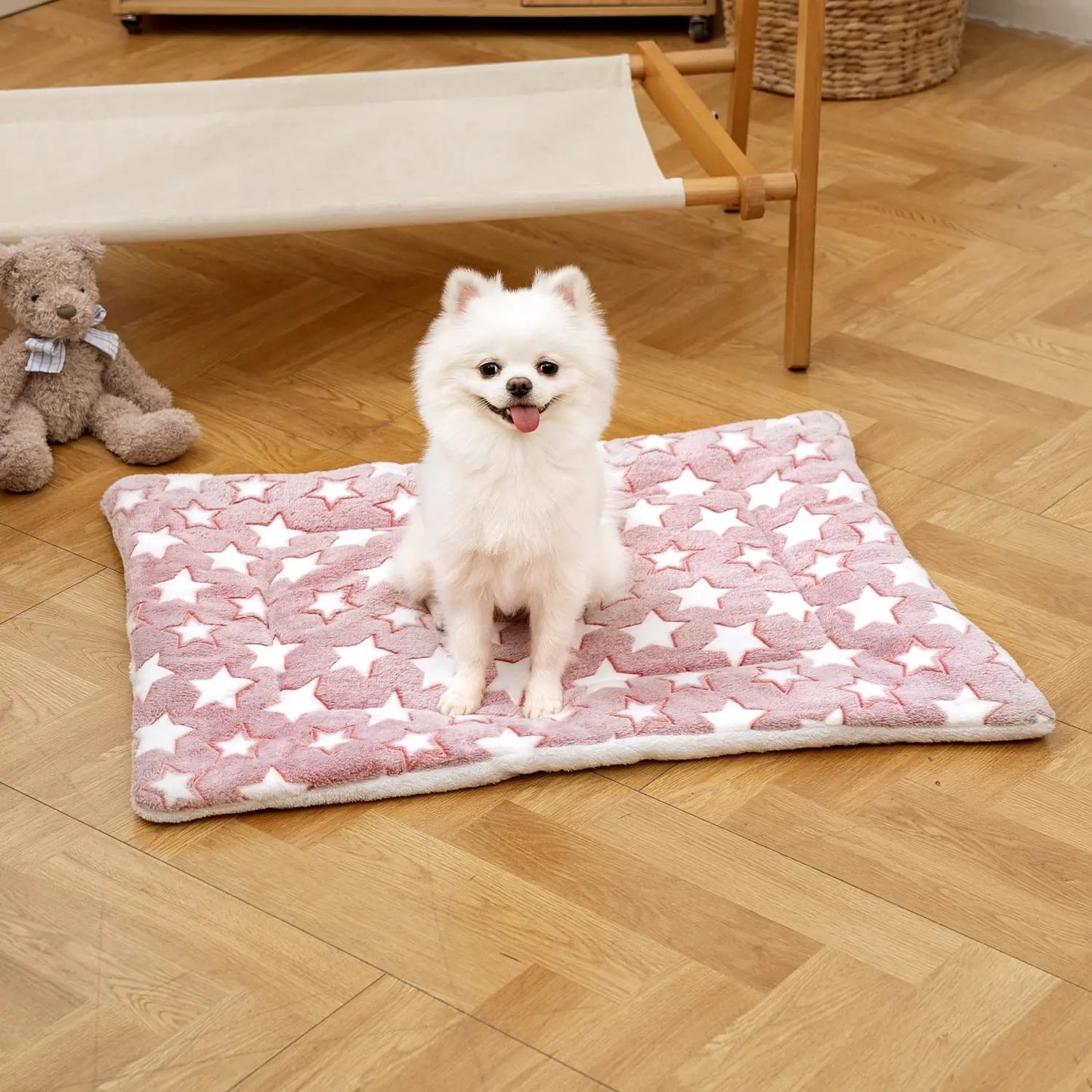 Pet Dog bed mat Thickened Flannel Soft comfort Dog Blanket Winter Warm Cute Cat bed mat Machine washable Cat Blanket Pet supplie