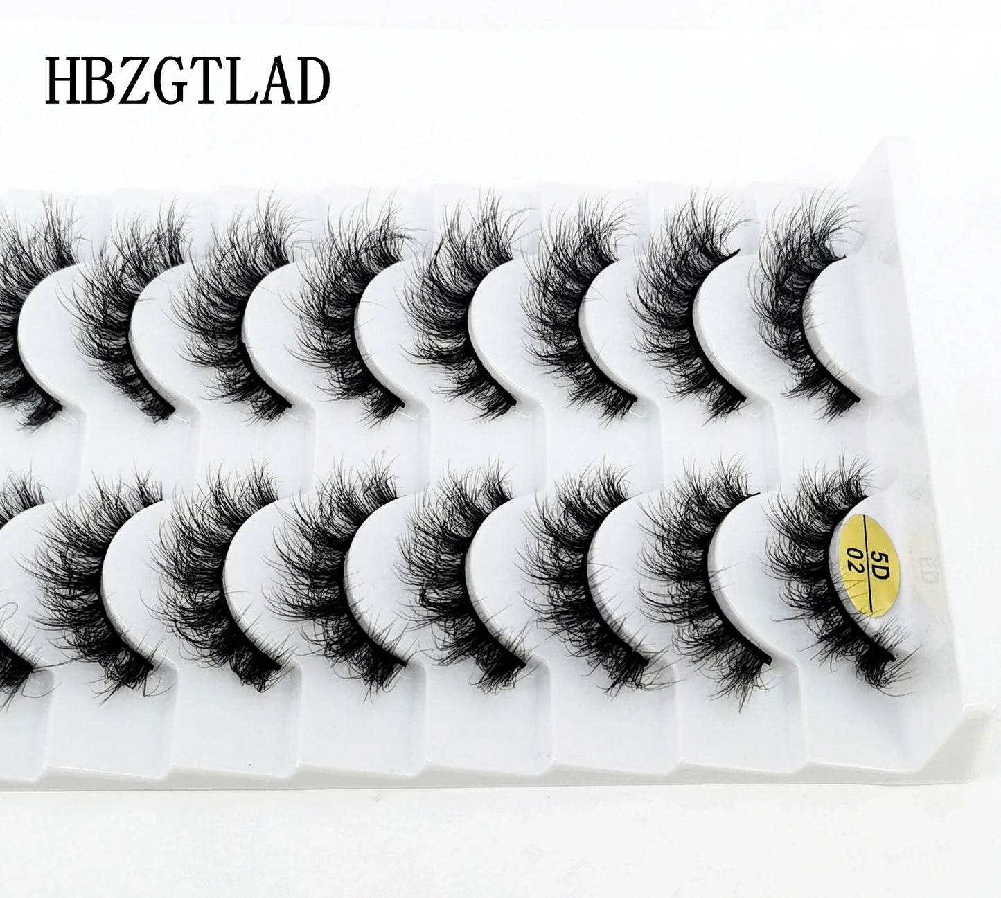 10 Pairs 3D Mink False Eyelashes Natural/Thick Eye Lashes  Fluffy Makeup Russian eyelahses Beauty Extension Reusable eyelashes