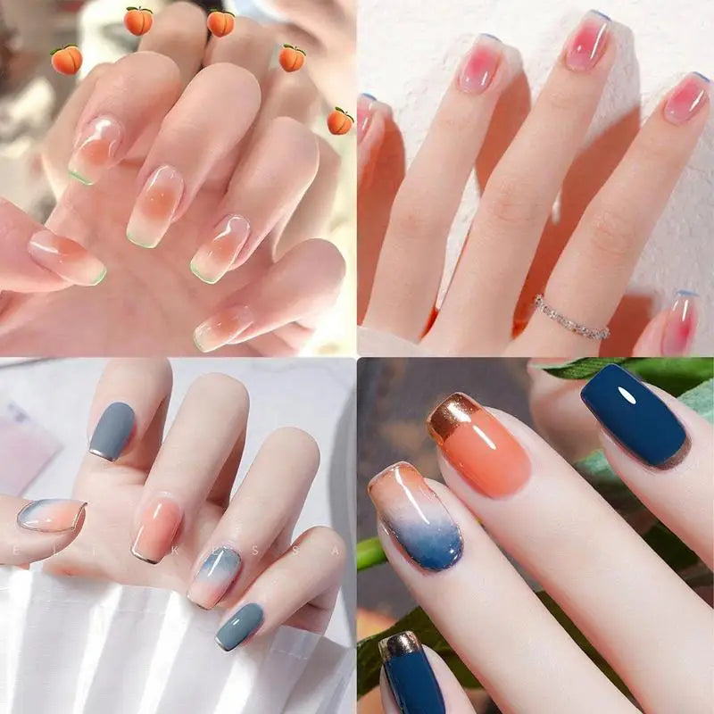 Blooming Gel Nail Polish Silky Blooming Gel for Nails LED Blossom Gel for Spreading Effect Marble Floral Print Nail Art Design