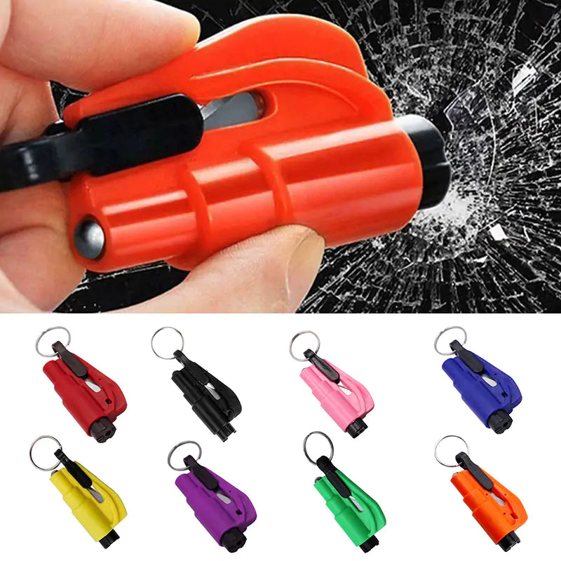 Car Safety Hammer Keychain