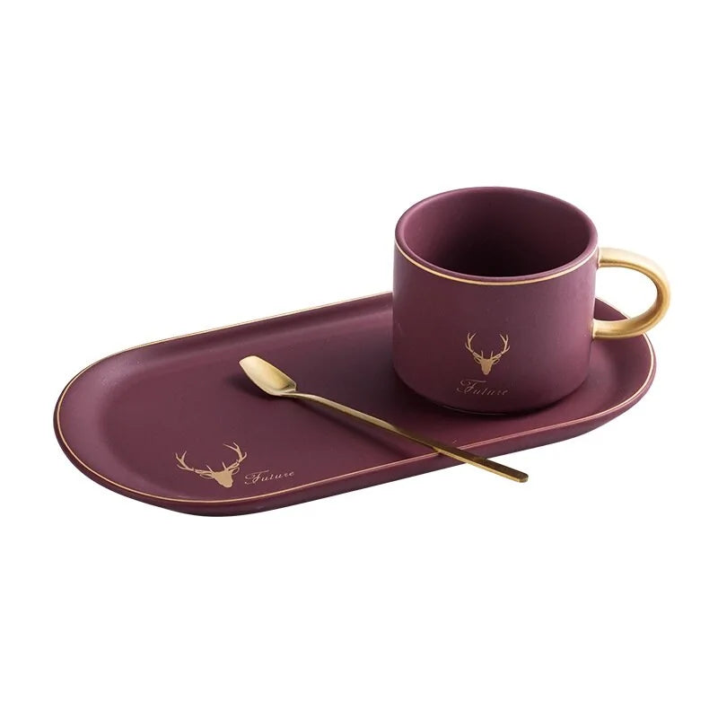 Coffee Cups Set European Style