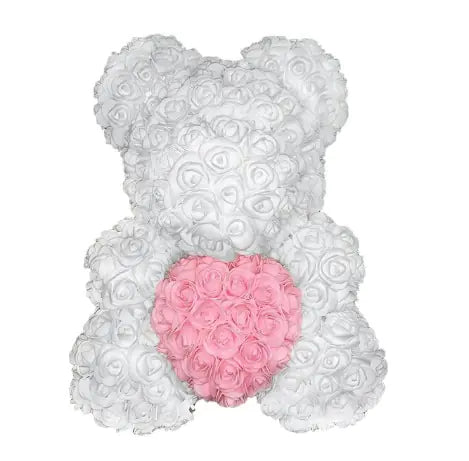 Rose Bear Heart Artificial Flower