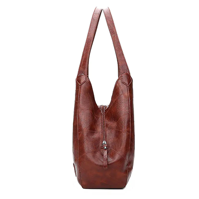 Vintage PU Leather Handbag For Women