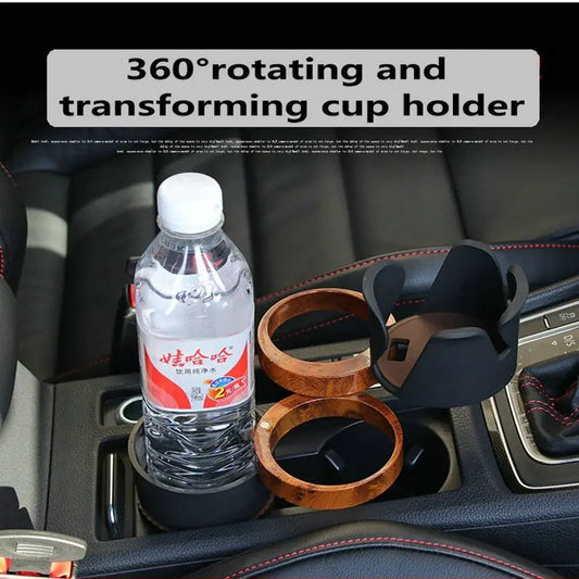 4-in-1 Rotatable Car Cup Holder