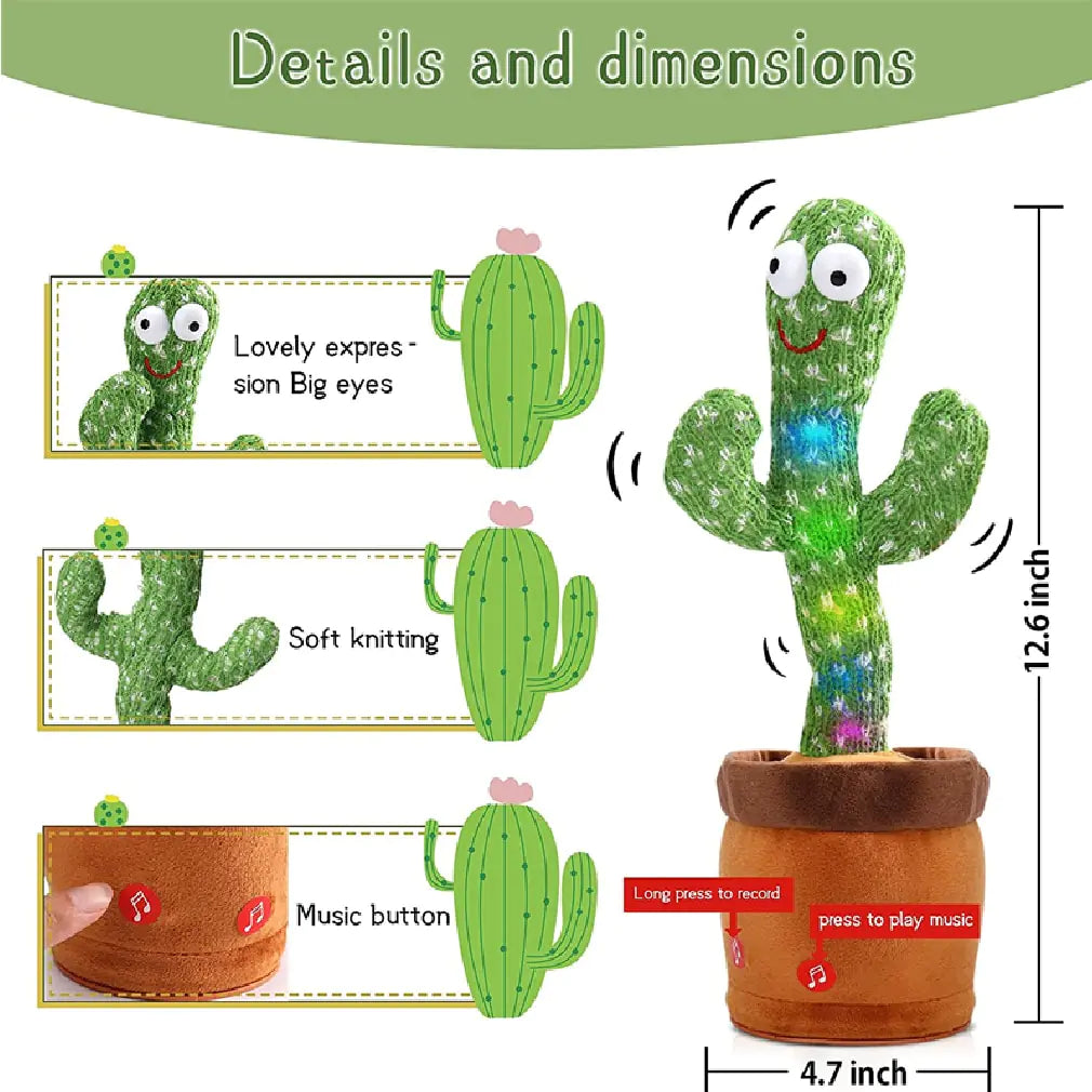 Dancing and Talikng Cactus Toy